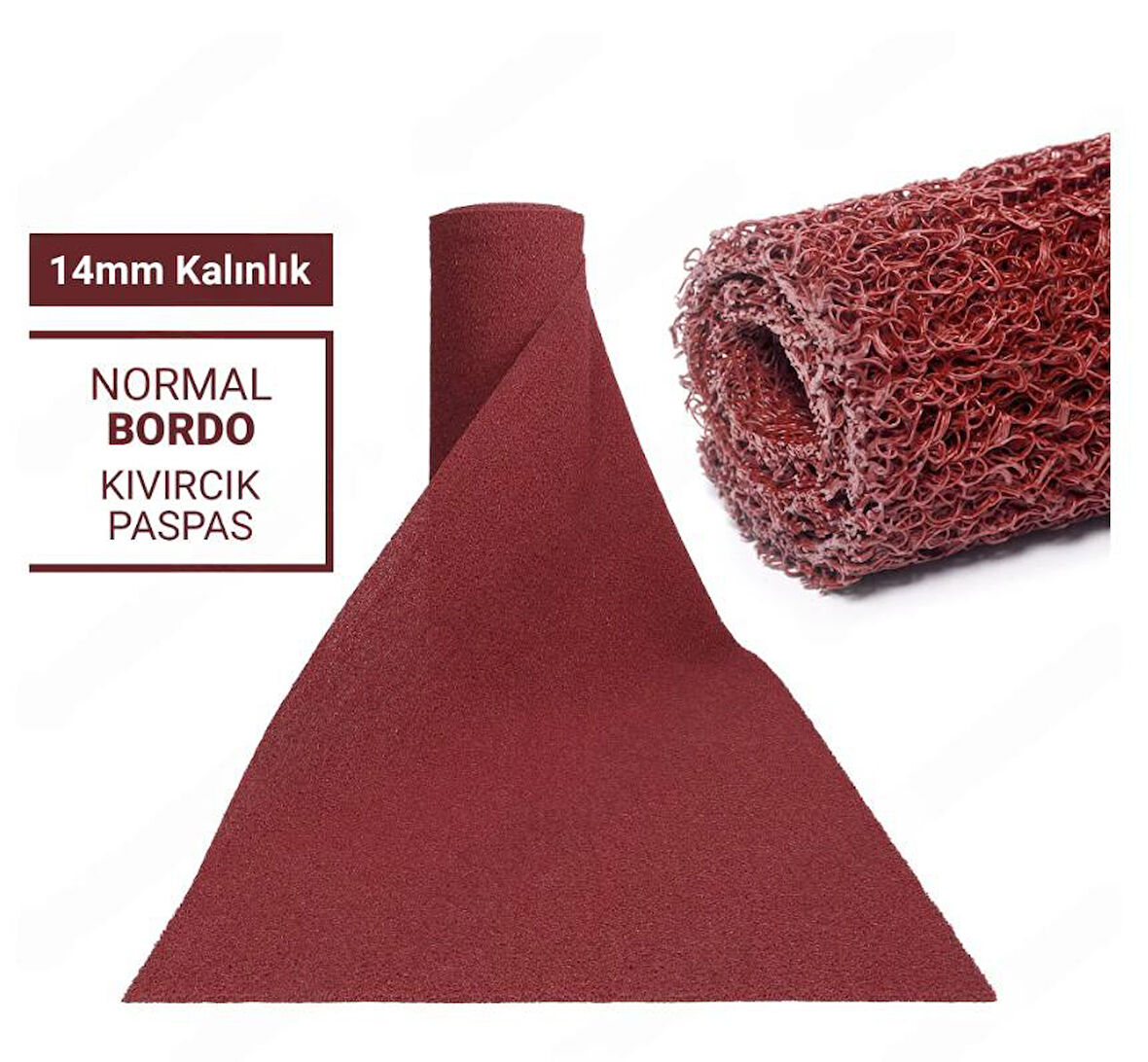 120X700CM BORDO KIVIRCIK PASPAS-HALI KAYMAZ YOLLUK LİDYA 14MM