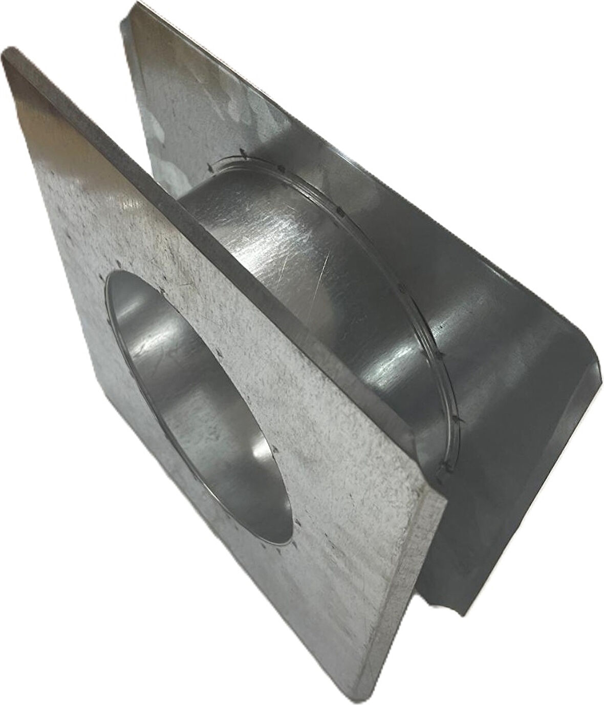 KONTEYNER SOBA BORU ÇIKIŞ ZIVANASI KARE İZOCAMLI 13CM