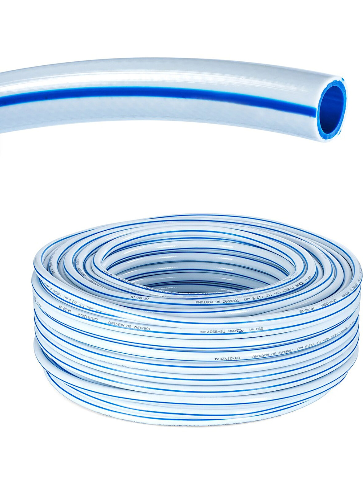 ÇELİK TURKUAZ 1/2'' BAHÇE SU HORTUMU 80 MT