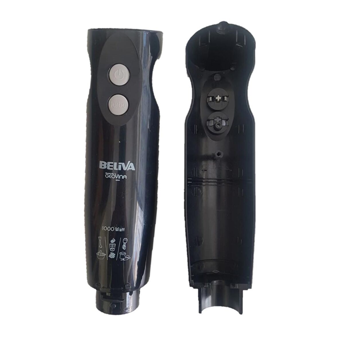 King K 972 Vega Uyumlu Blender Gövdesi Siyah (İÇ AKSAM YOKTUR)