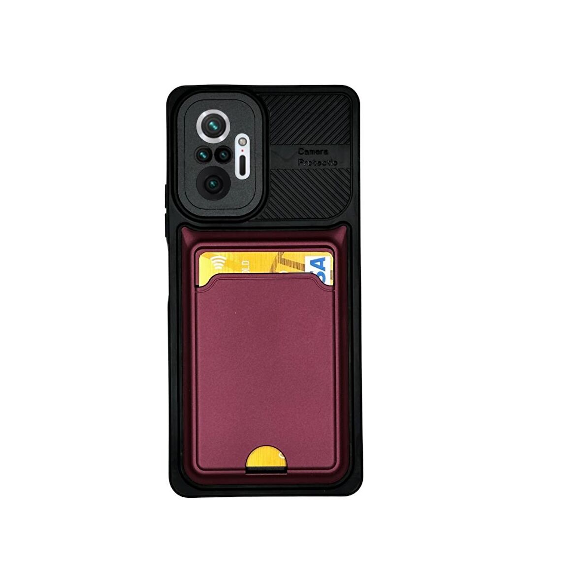 XİAOMİ REDMİ NOTE 10 PRO TLP KARTLIKLI SİLİKON KILIF