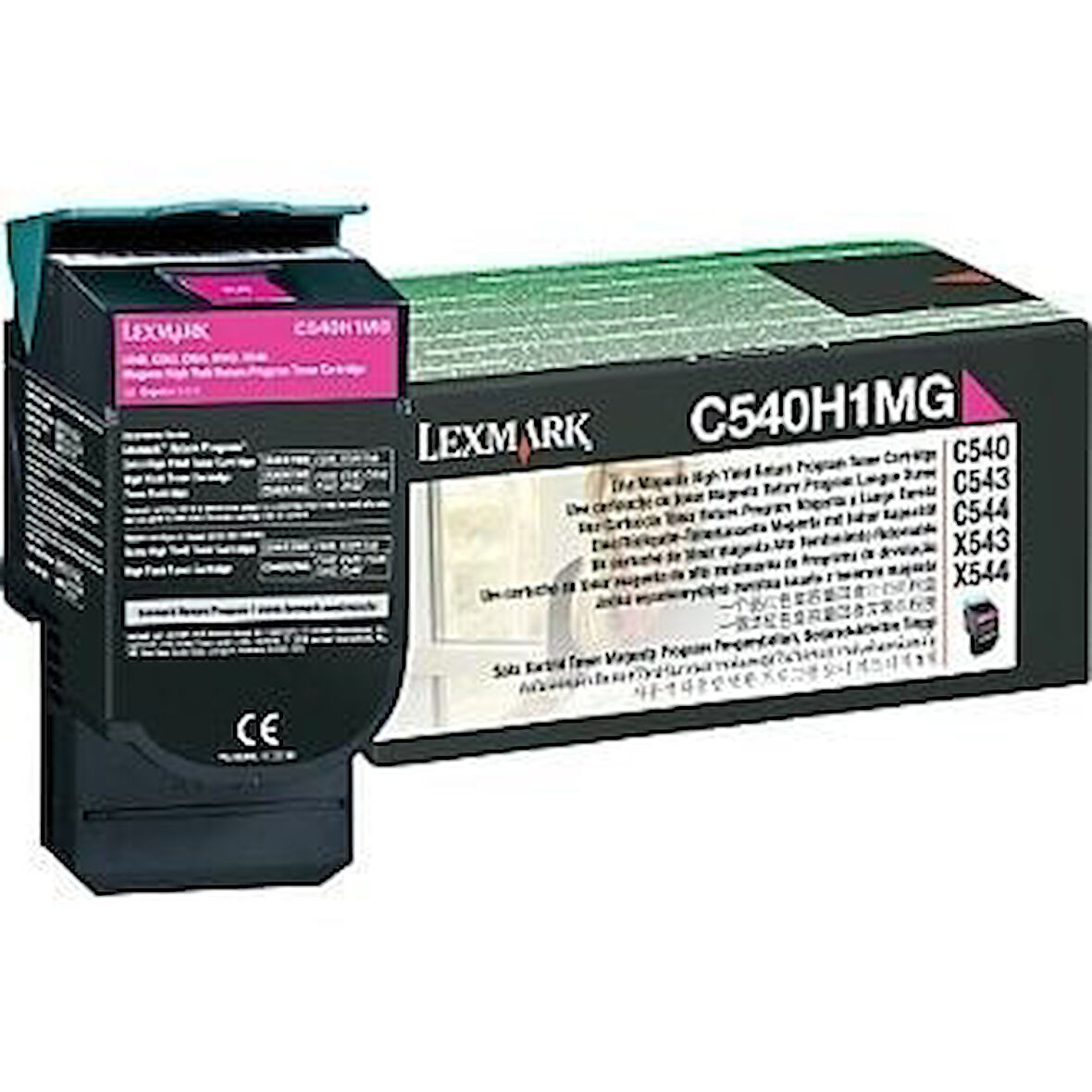 Lexmark C540H1MG Kırmızı Magenta Orjinal Toner C540 / C544