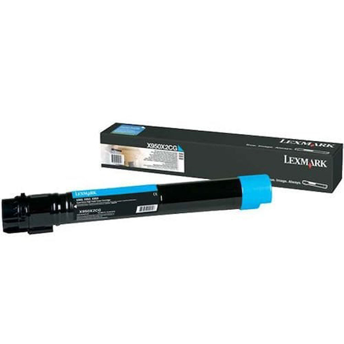 Lexmark X950X2CG Mavi Cyan Orjinal Toner X950de / X952de