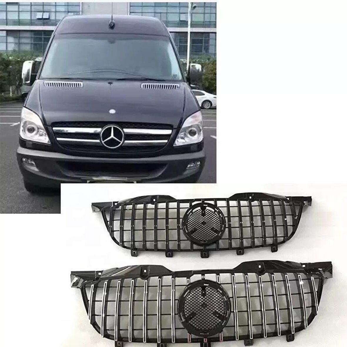 Mercedes sprinter gtr ön panjur ızgara w906 2009 / 2013