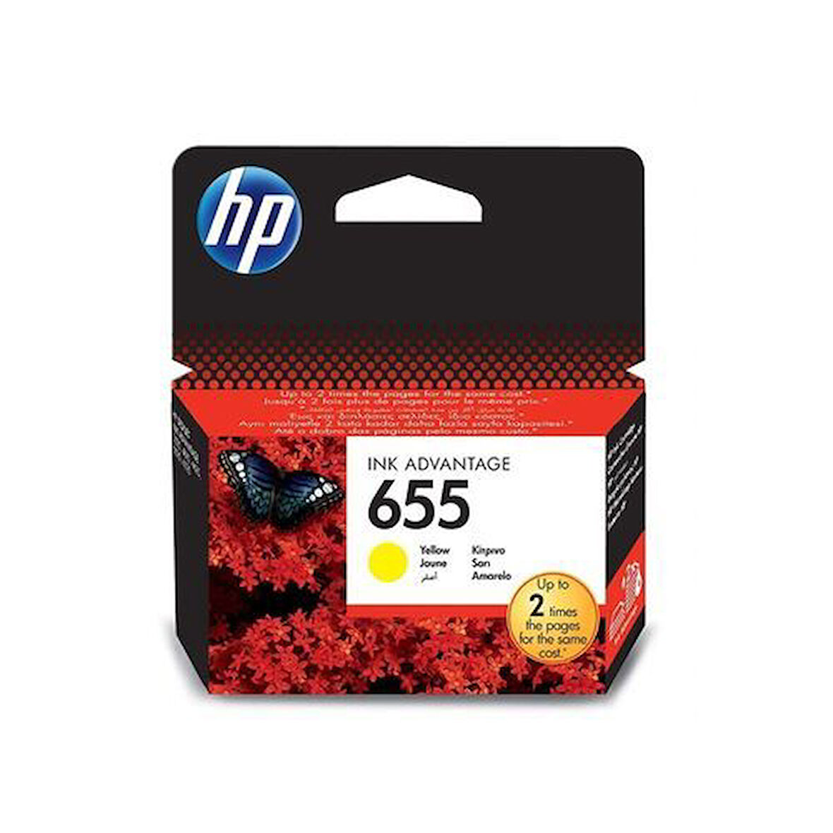 HP CZ112AE (655) Sarı Yellow Orjinal Kartuş Deskjet 3525 ESKİ TARİHLİ