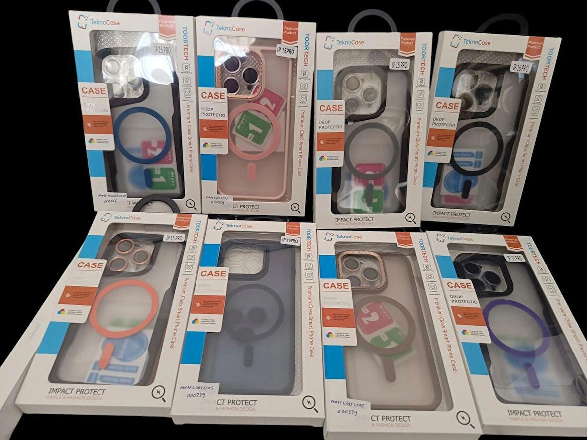 MAGESAGE'Lİ APPLE 15  PRO ULTRA LÜKS + KAMERA KORUMA KILIFI HEDİYE