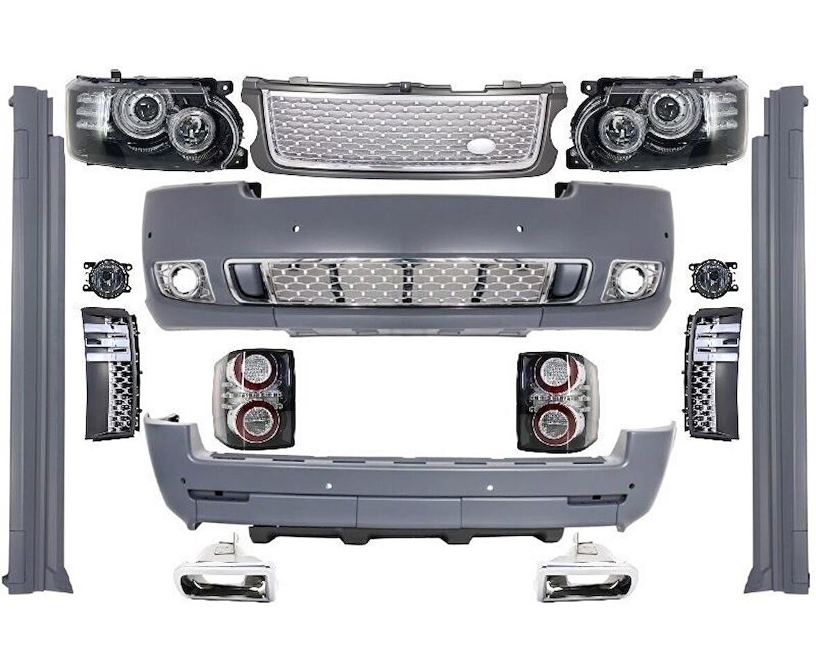 Range rover vogue autobiography body kit tampon seti 2010 /2012