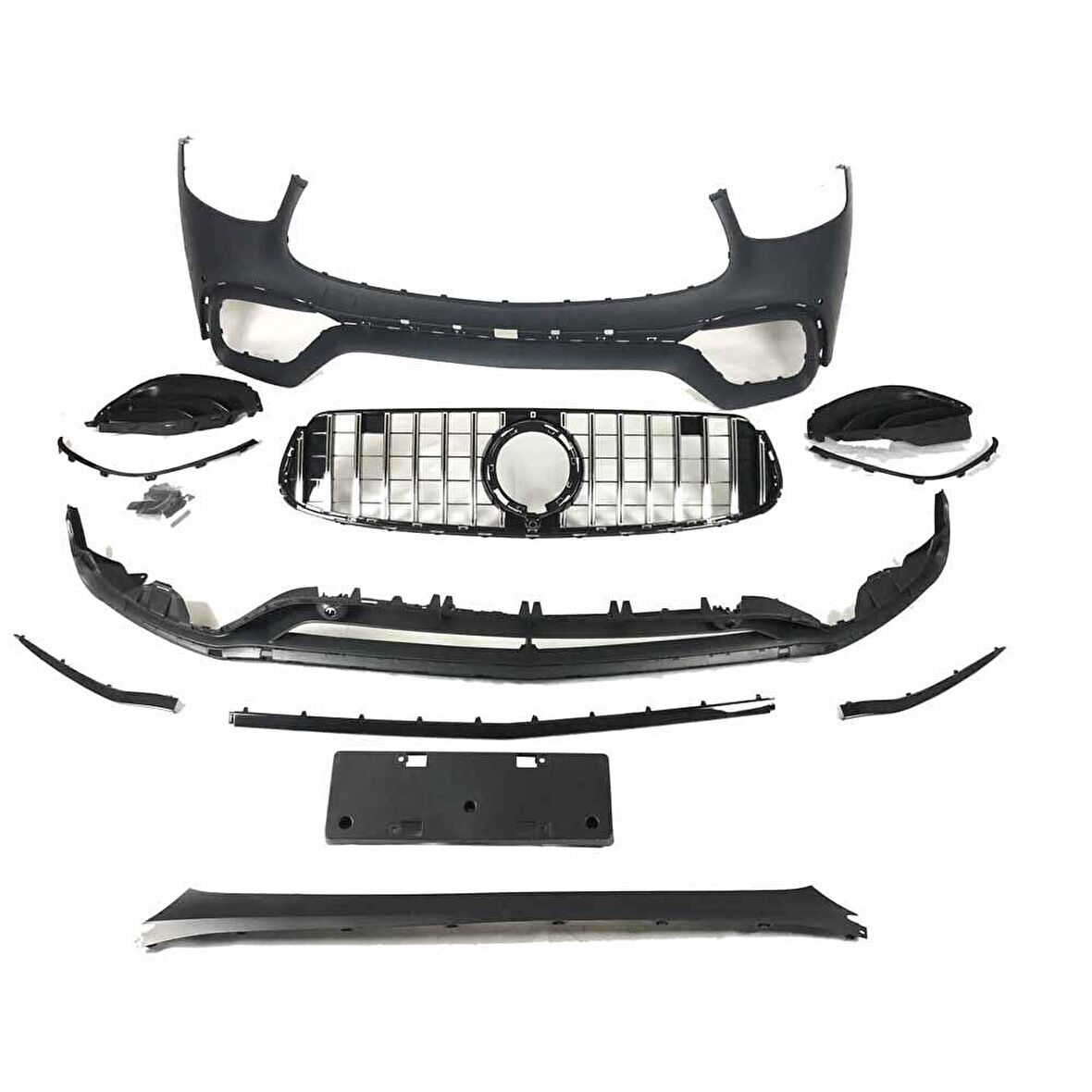 Mercedes w253 glc63 ön tampon ve panjur seti 2020+