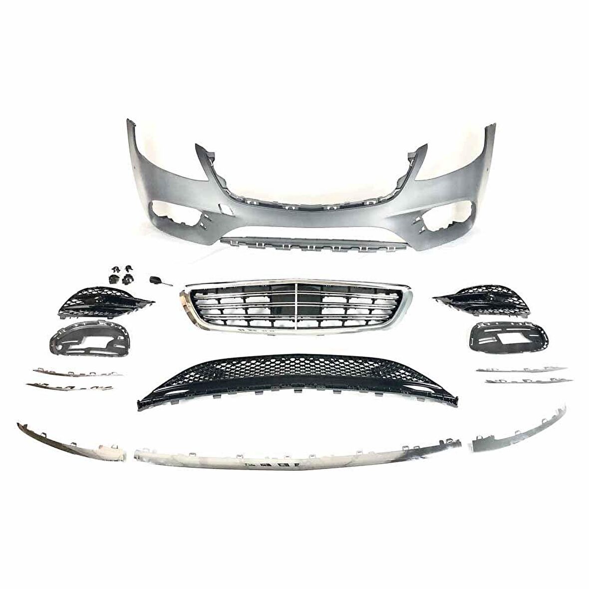 Mercedes w222 s450 body kit tampon seti
