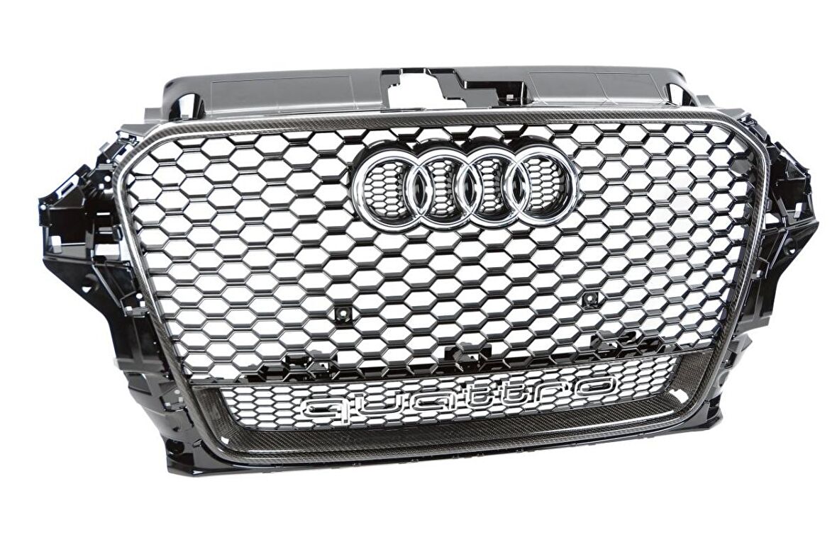 Audi a3 rs3 ön panjur ızgara carbon 2013 / 2016