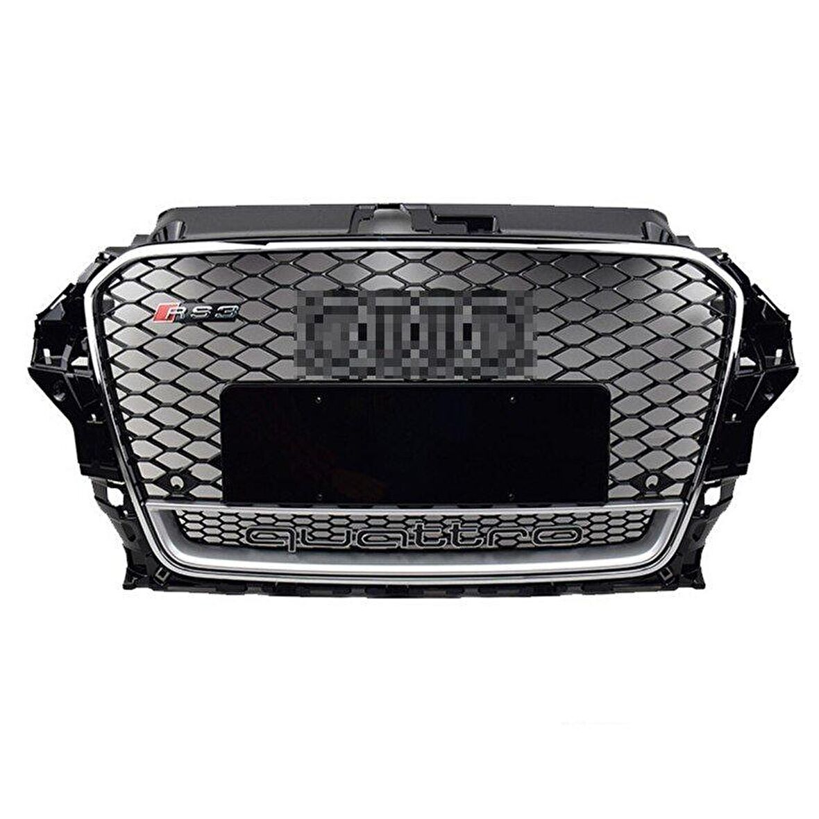 Audi a3 rs3 ön panjur ızgara krom siyah 2013 / 2016 quattro