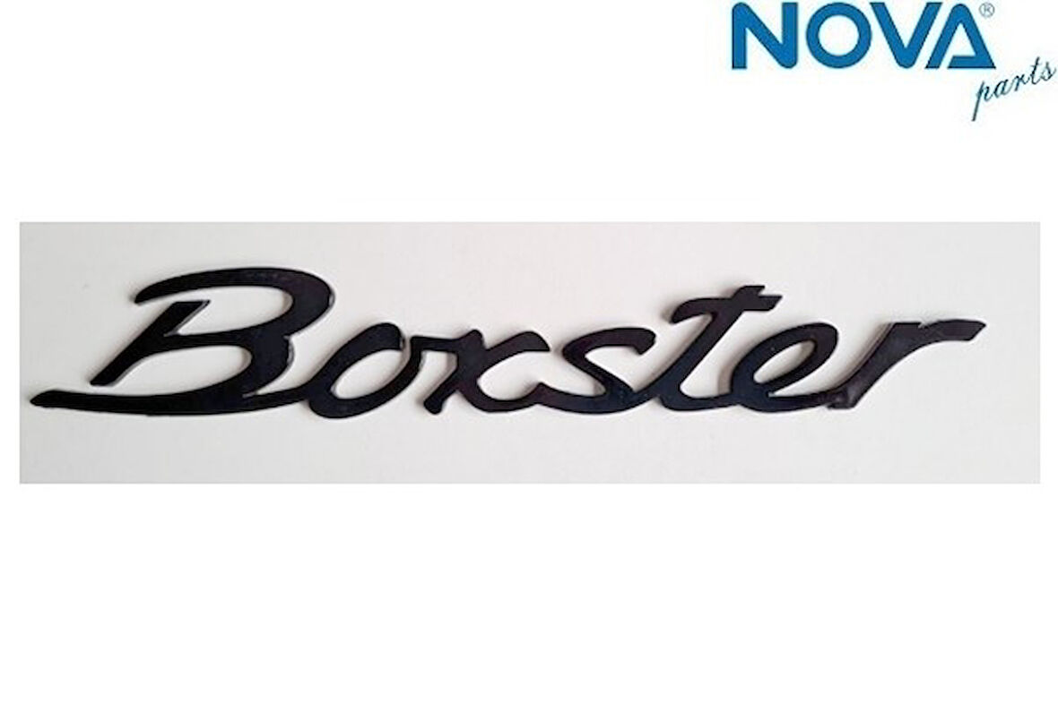 9865592370070C Yazı Boxster Siyah Porsche