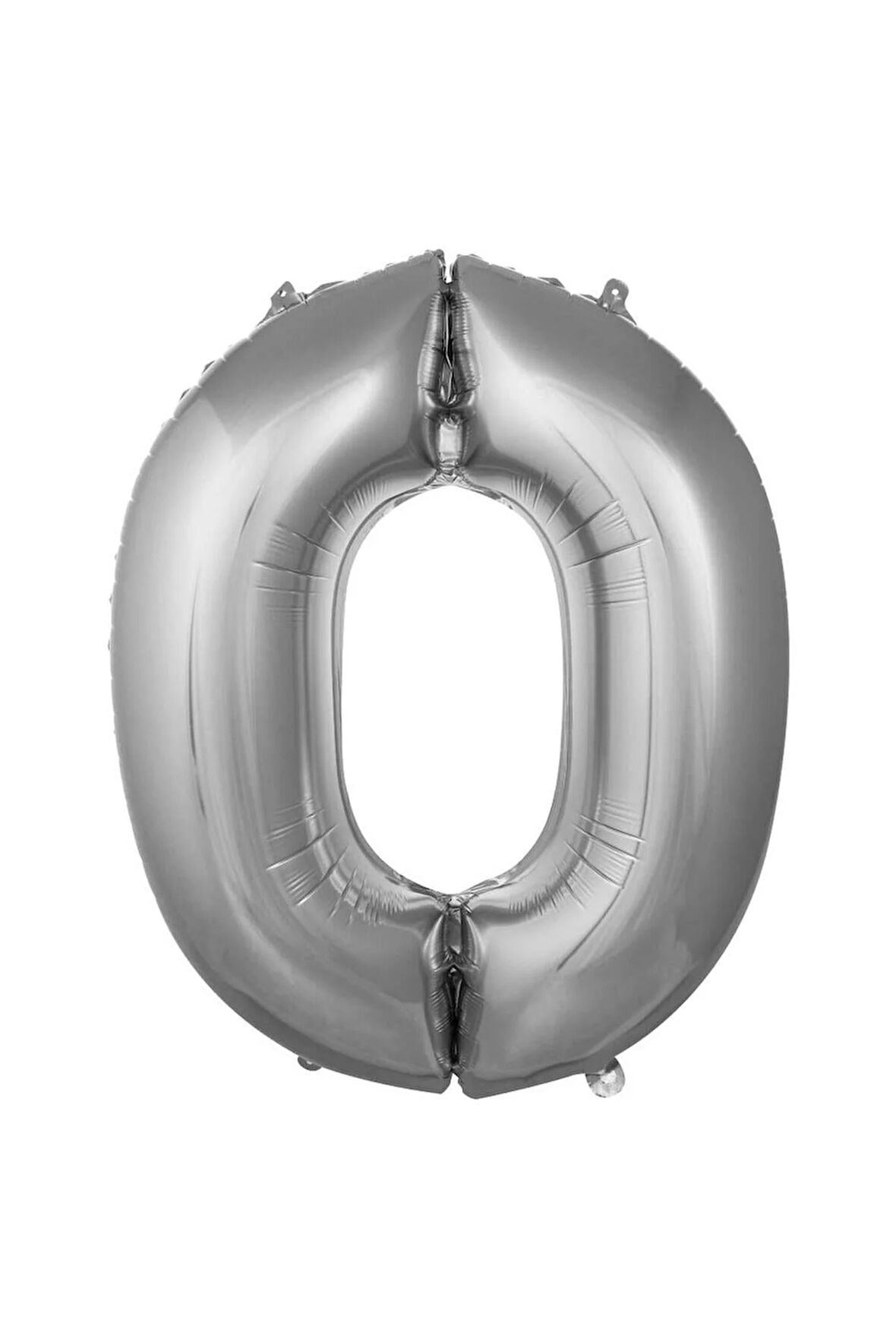 Folyo Balon Rakam Gümüş Renk 34 Inc 76 Cm Helyum Uyumlu