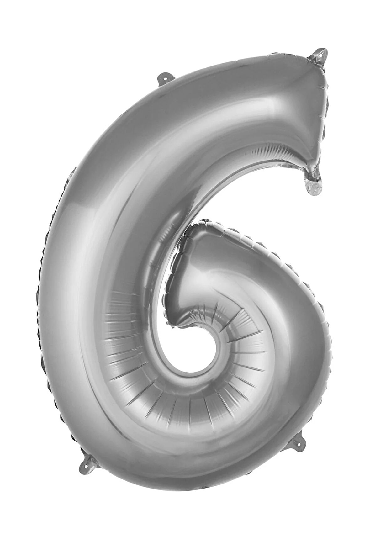 Folyo Balon Rakam Gümüş Renk 34 Inc 76 Cm Helyum Uyumlu