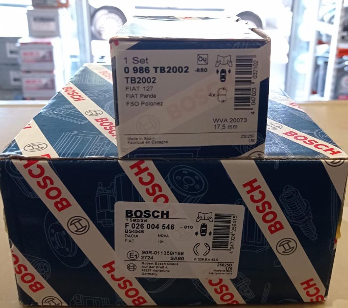 BOSCH ÖN-ARKA BALATA TAKIMI TOFAŞ DOĞAN ŞAHİN KARTAL