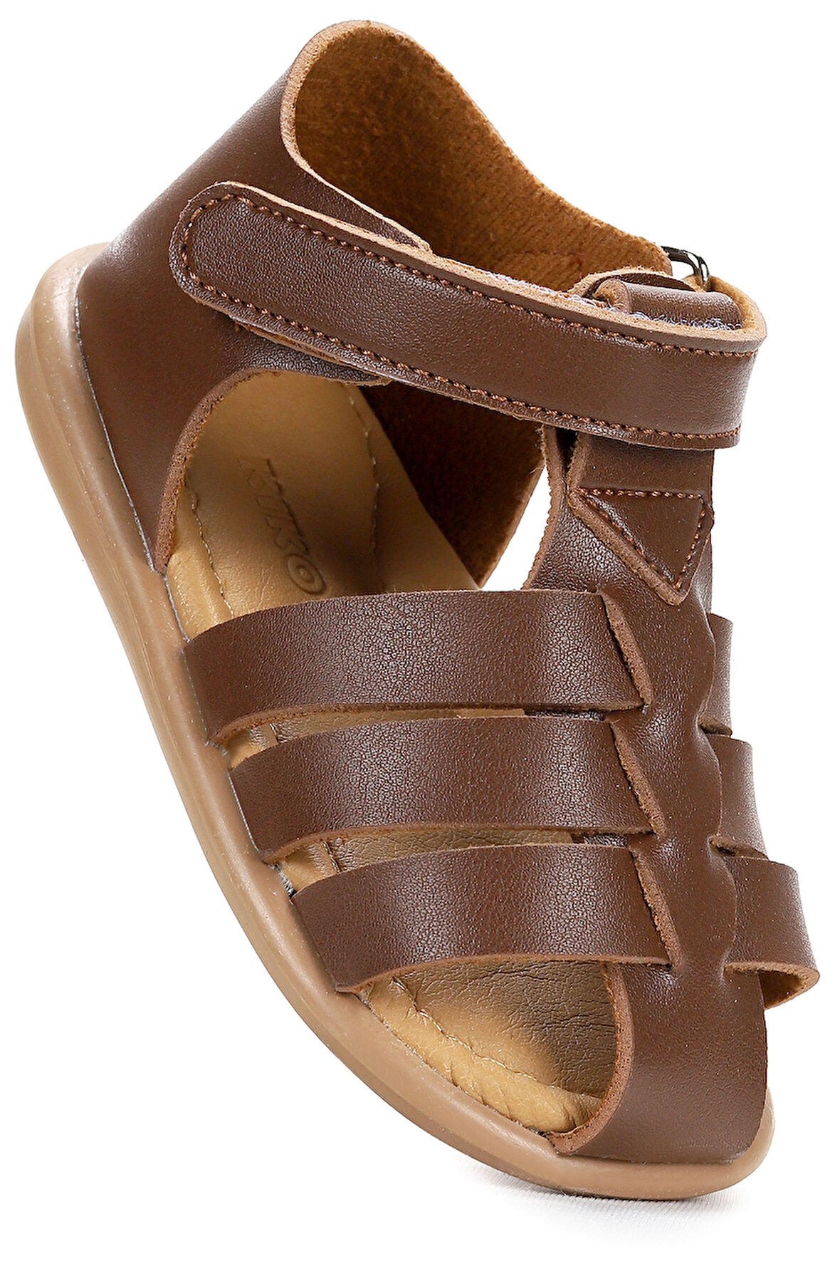 Kiko Kids Lonpe İlk Adım Cırtlı Kız Bebek Sandalet
