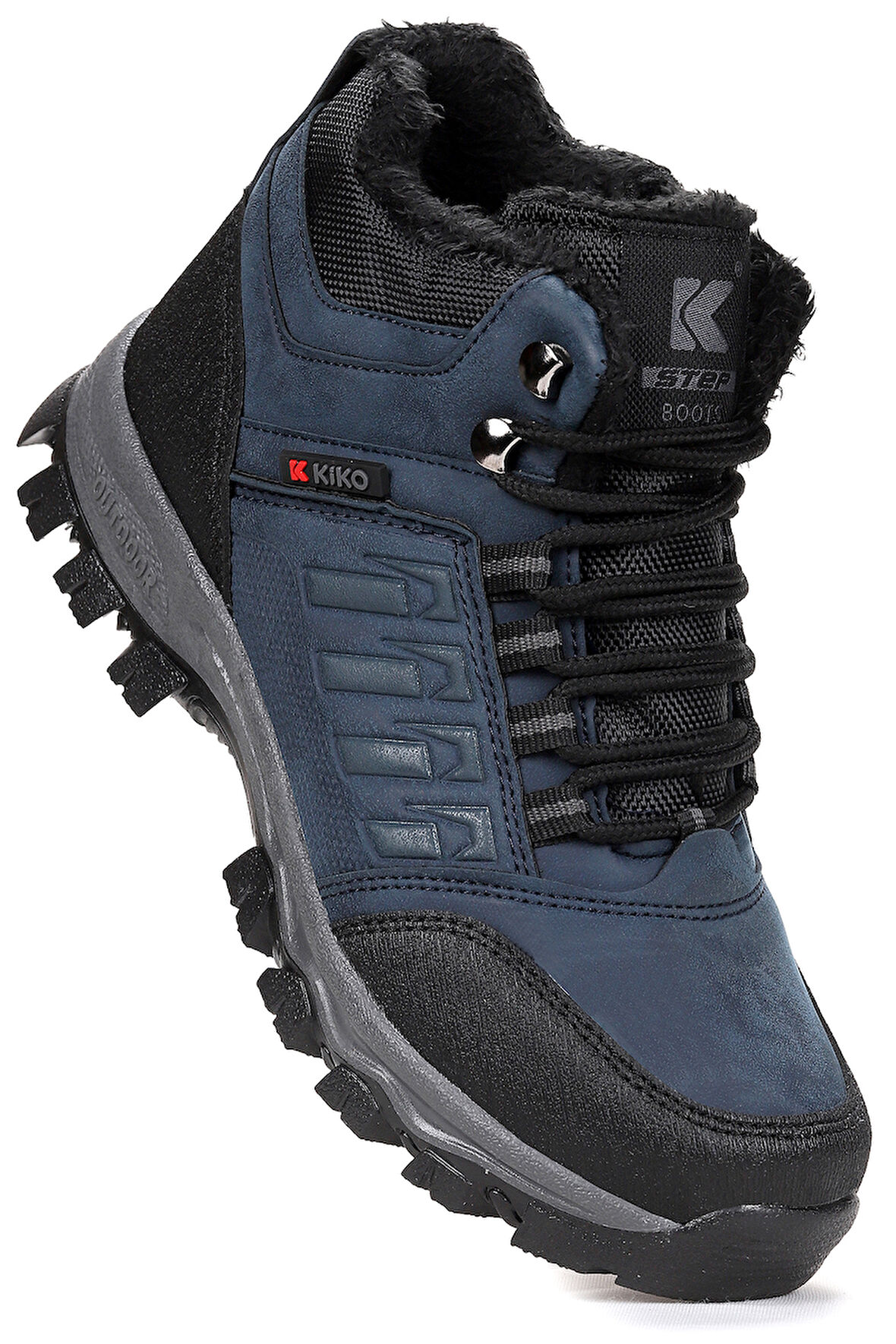 Kiko Kids Rune Günlük Fermuarlı Erkek Çocuk Bot Ayakkabı