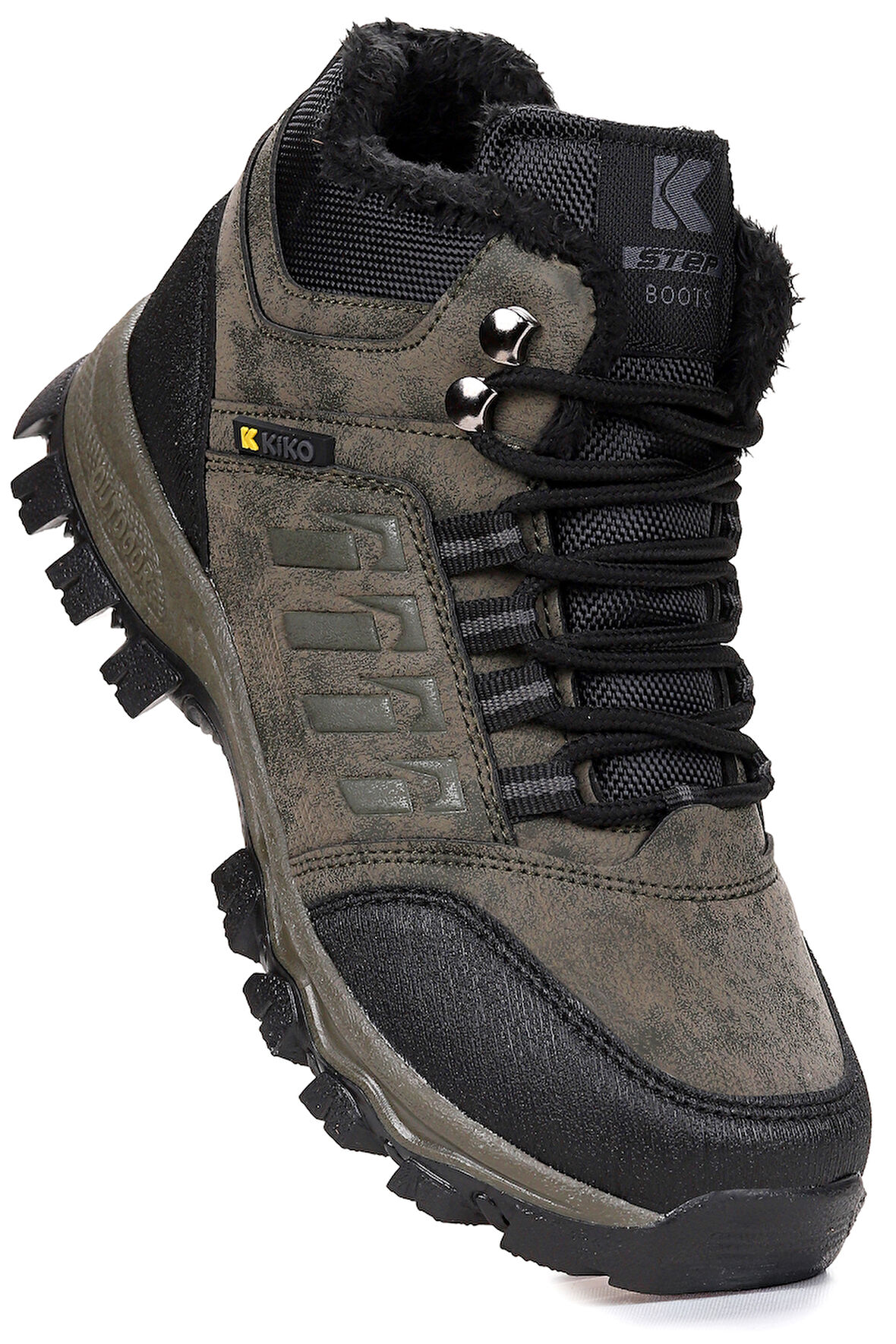 Kiko Kids Rune Günlük Fermuarlı Erkek Çocuk Bot Ayakkabı