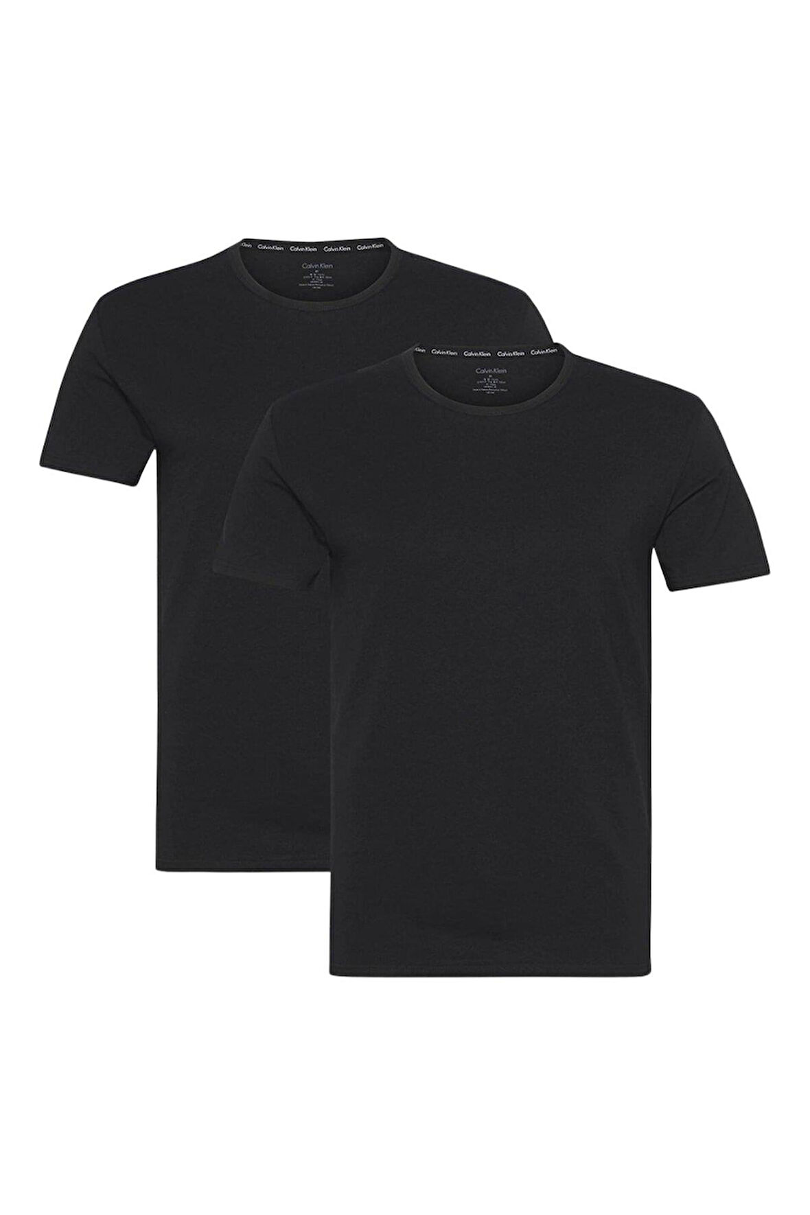 Calvin Klein Erkek 2'li Bisiklet Yaka Atlet