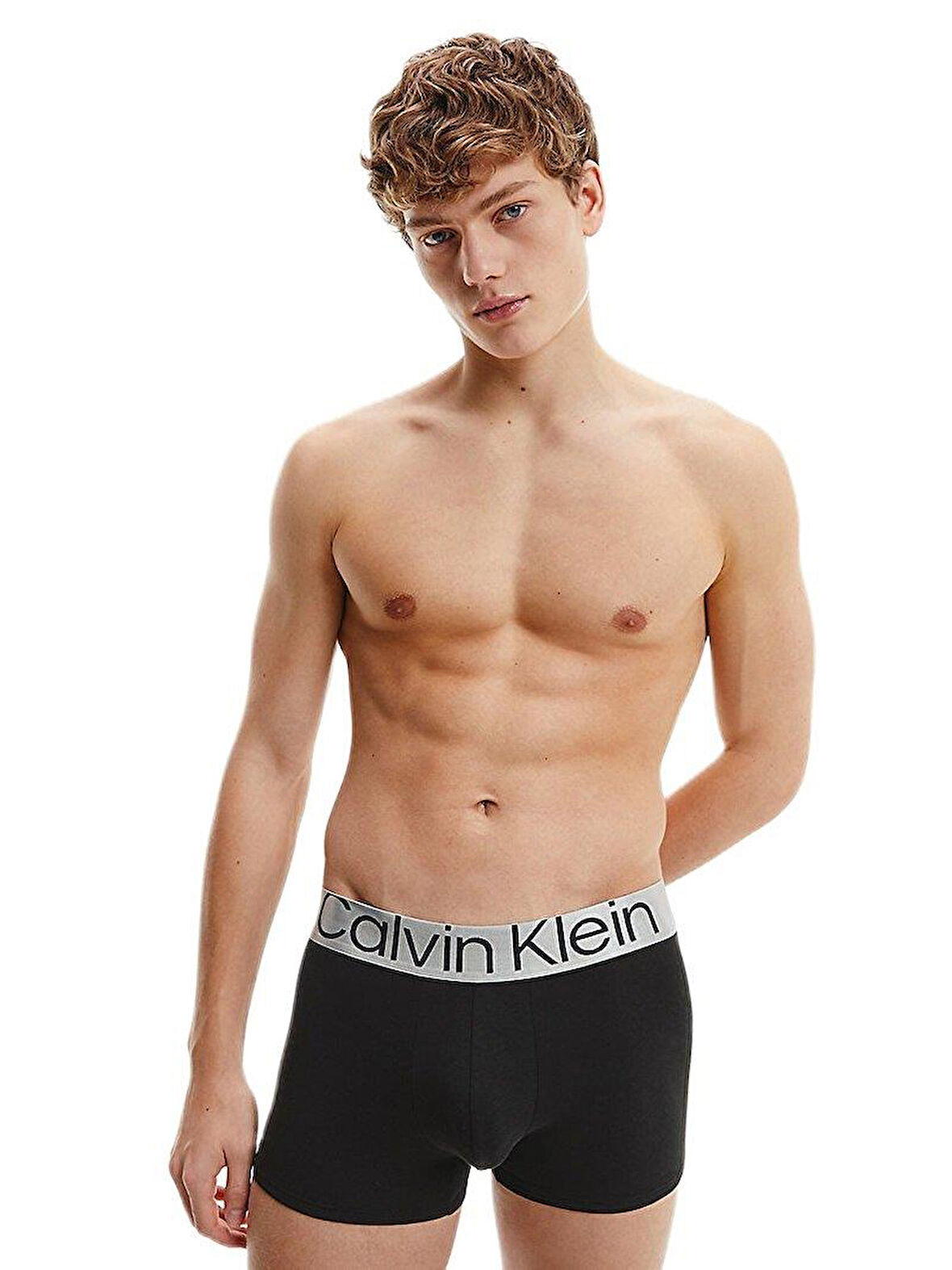 Calvin Klein Erkek 3'lü Siyah Boxer Trunk