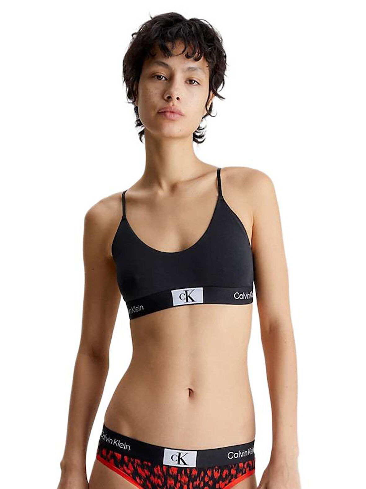 Calvin Klein Kadın Siyah Bralet   