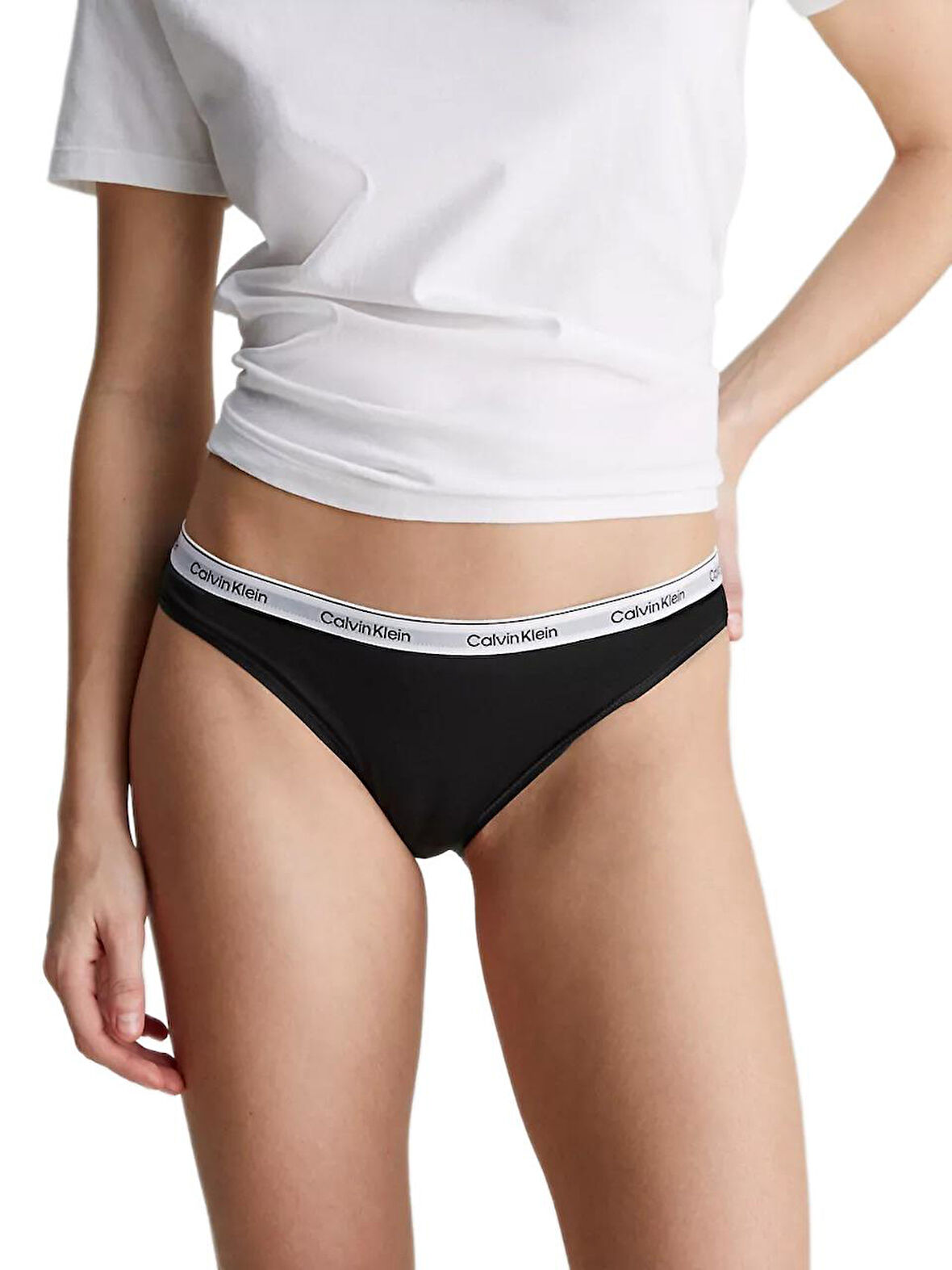 Calvin Klein Kadın Siyah 3'lü Bikini Külot  