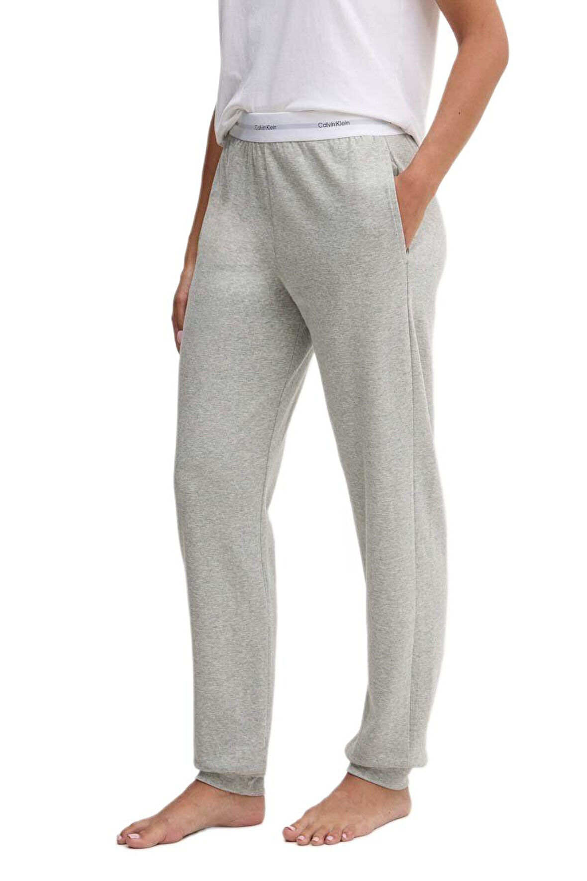Calvin Klein Kadın Gri Pijama Altı 000QS7271E 