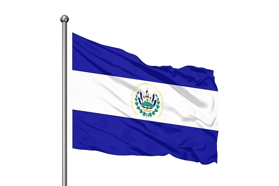 ELSALVADOR GÖNDER BAYRAK
