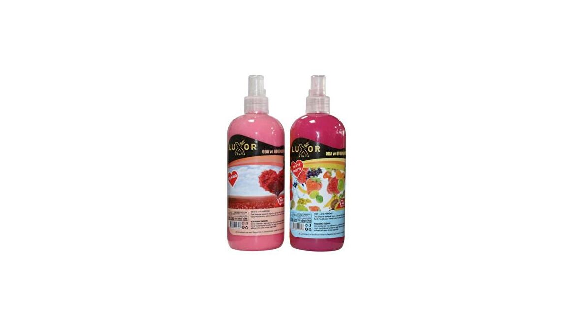 Luxor Kimya Te Amo ve Tutti Frutti Ev Oto Kokusu 2x400 ML