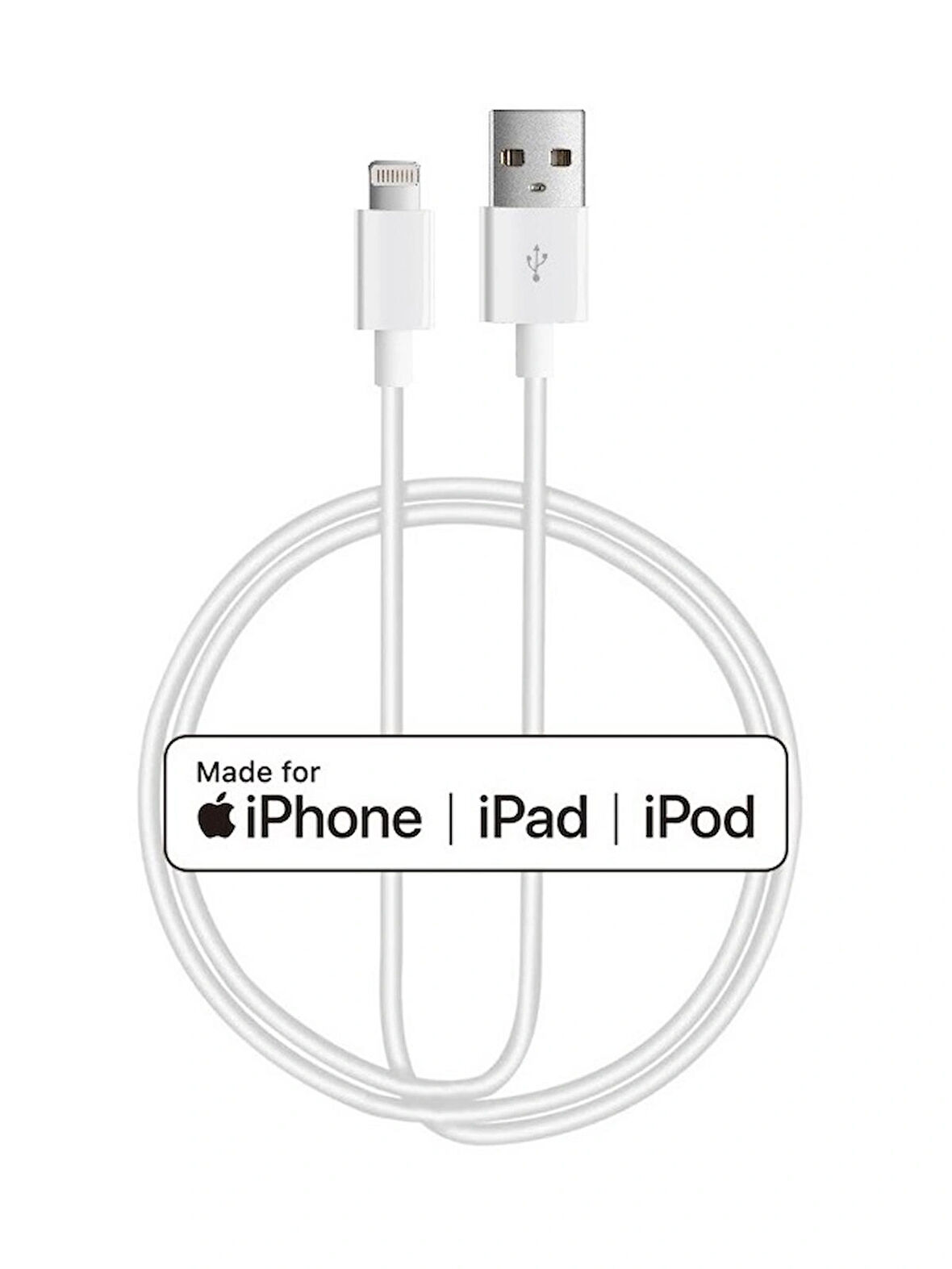 iPhone 6 Uyumlu USB Lightning 2.4 A Hızlı Şarj Kablosu