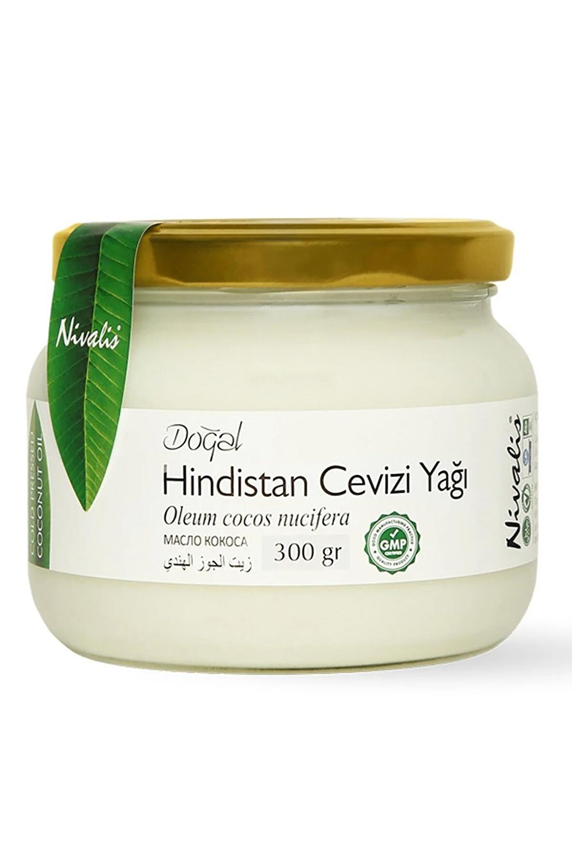 Katı Hindistan Cevizi Yağı 300 gr Soğuk Sıkım / Aromaterapi Yağları