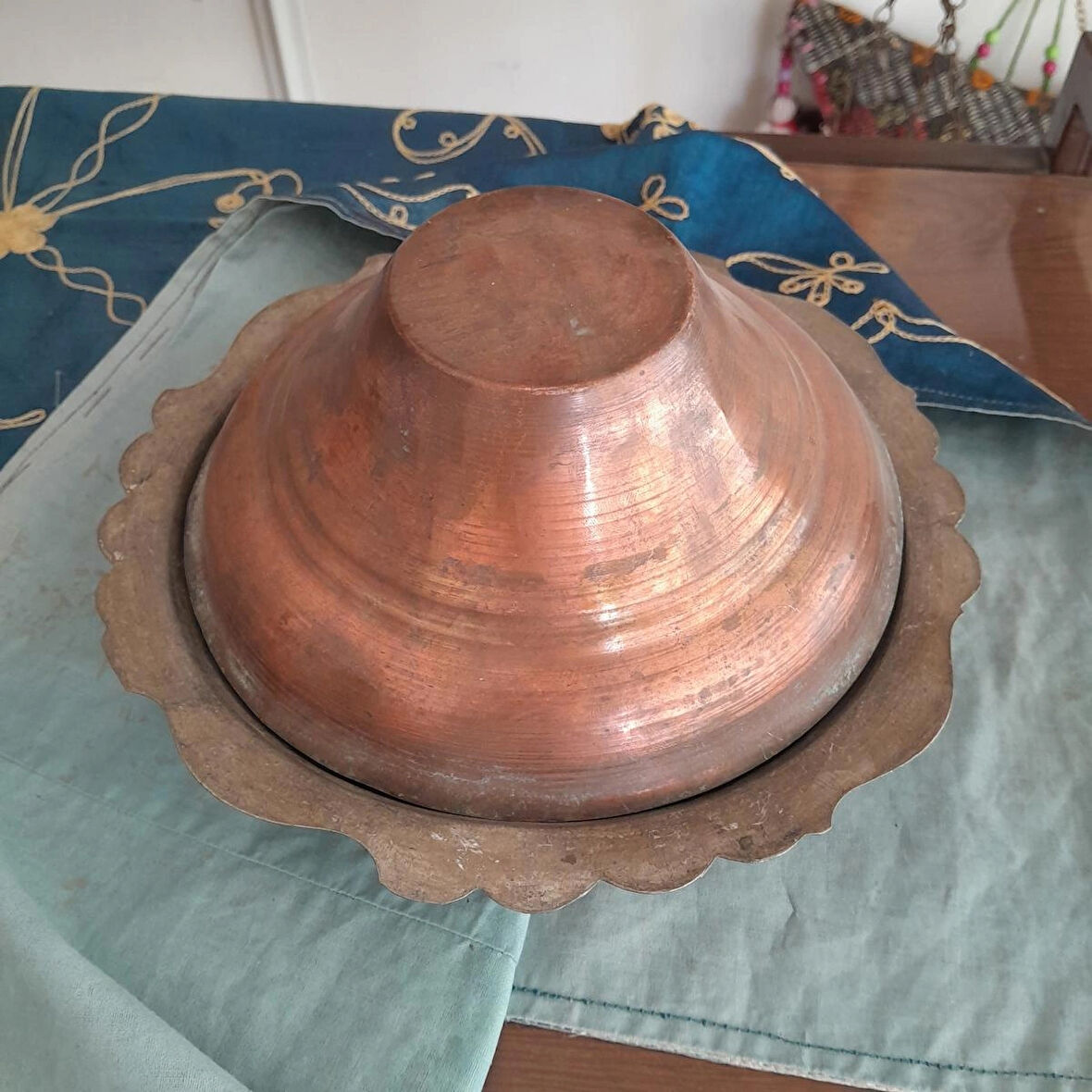 Antika Bakır Pilavlık