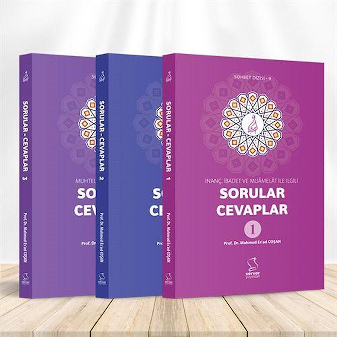 M. Es'ad Coşan Sorular Cevaplar Seti (3 Kitap) / Prof. Dr. Mahmud Esad Coşan