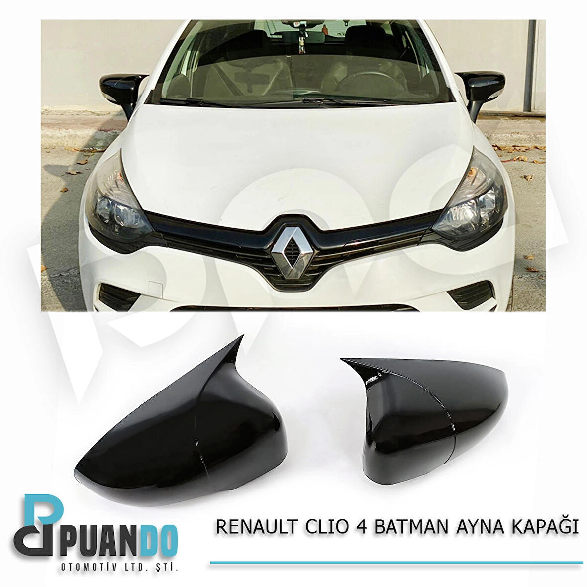 2012-2019 RENAULT CLIO 4 BATMAN YARASA AYNA KAPAĞI