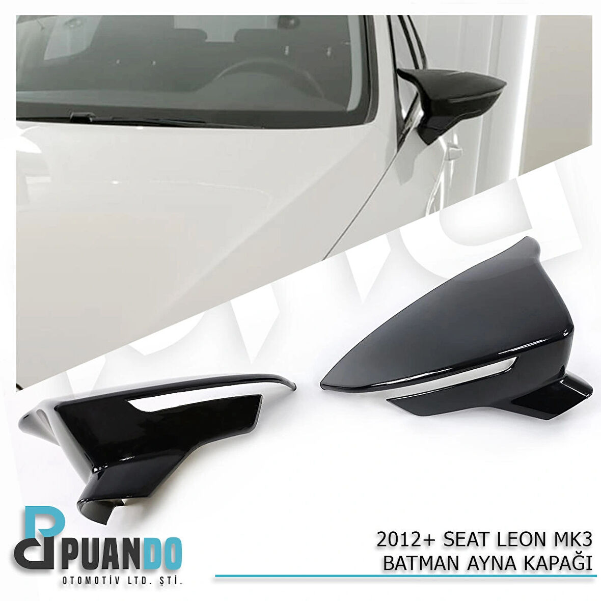 2012-2020 SEAT LEON MK3 BATMAN YARASA AYNA KAPAĞI