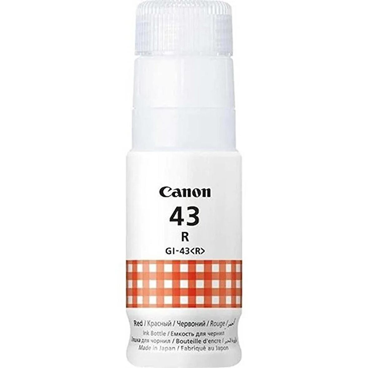 Canon GI-43 / 4716C00 Kırmızı Red Orjinal Mürekkep Kartuş