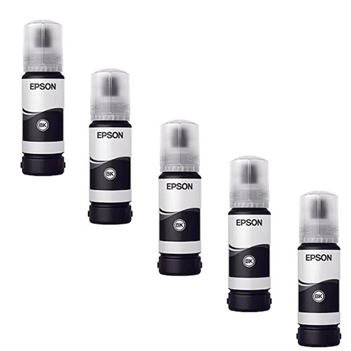 Epson 103 / L3251 Siyah Orjinal Mürekkep 5'Lİ Avantaj Paket 