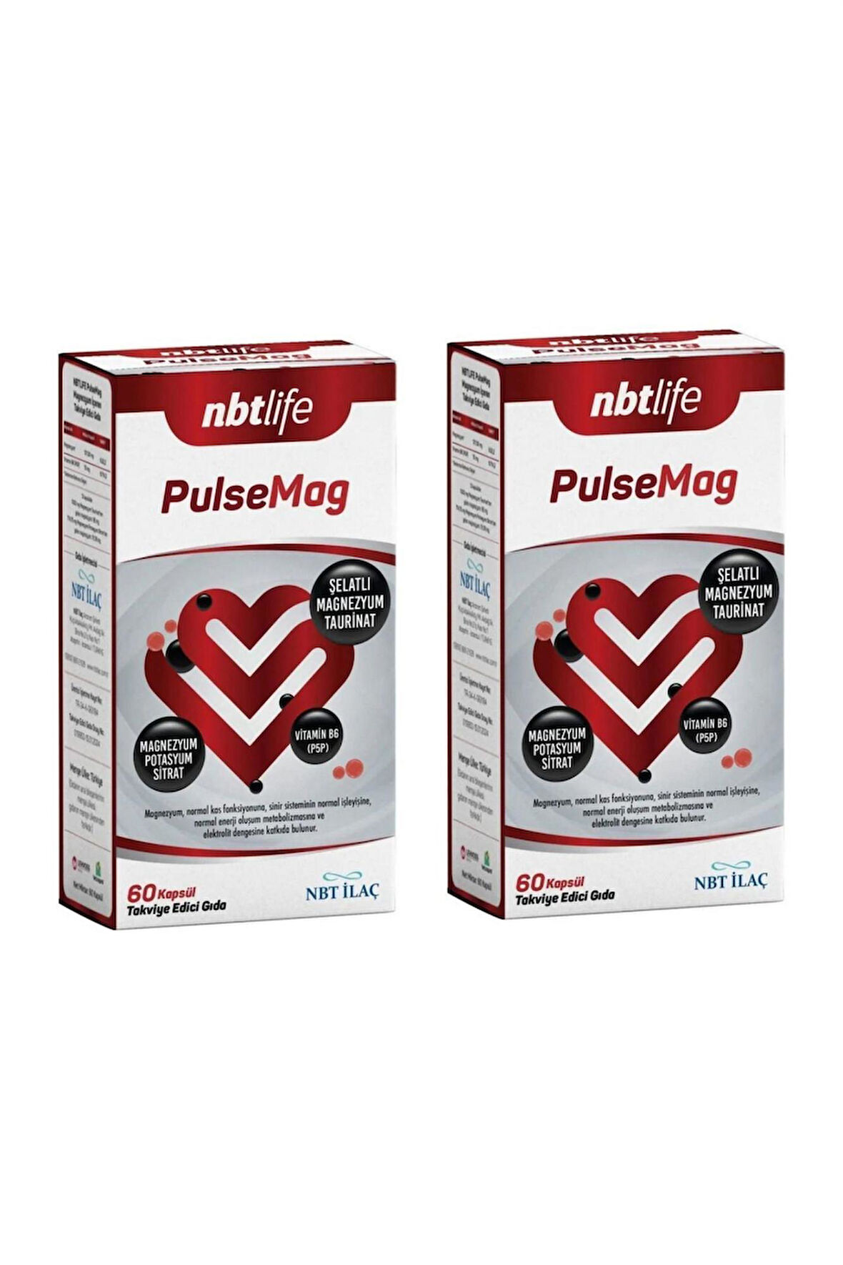 NBT Life Pulsemag 60 Kapsül 2 Adet