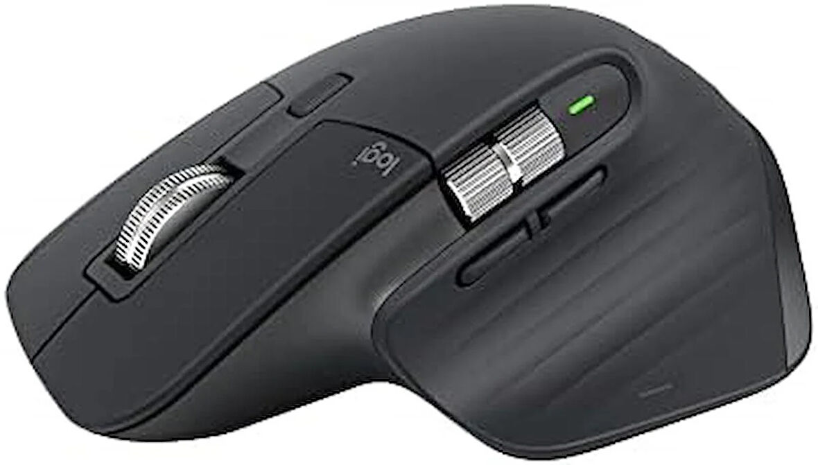 Logitech Mx Master 3S Şarjlı Sessiz Ergonomik Lazer Kablosuz Mouse ( OUTLET )