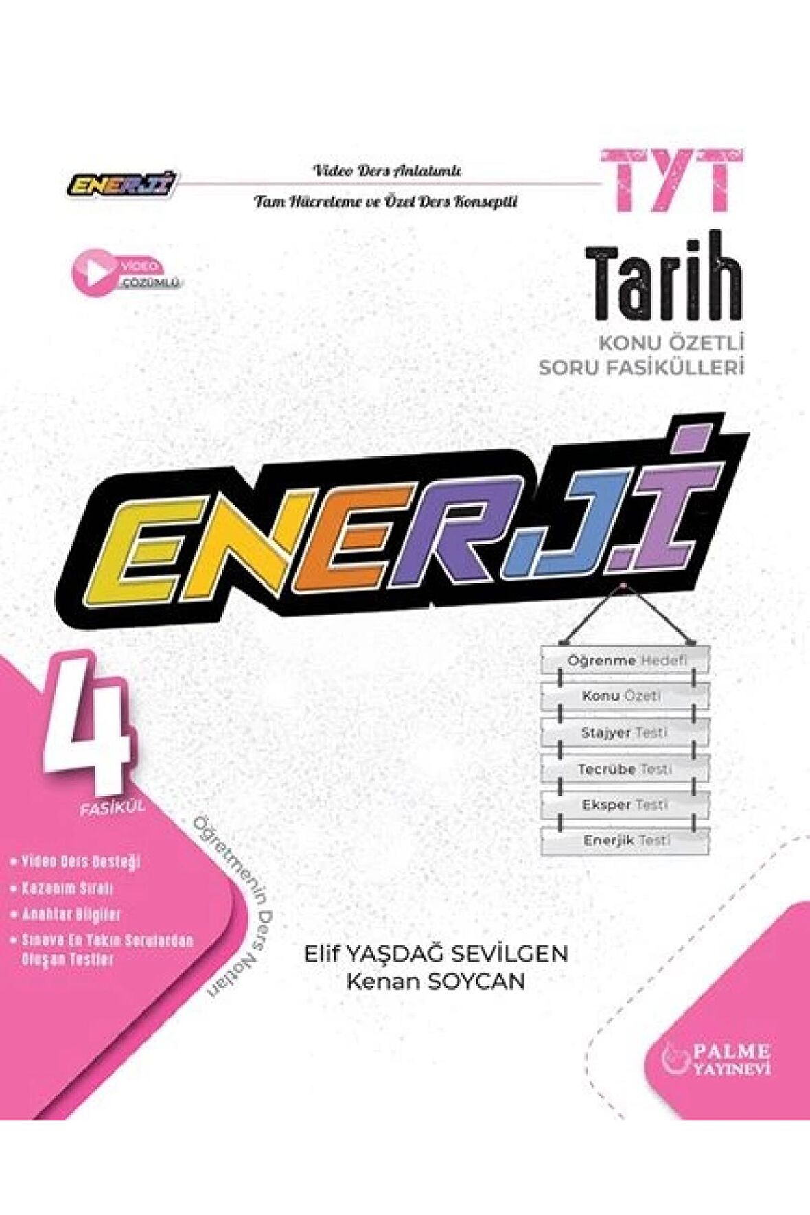 TYT ENERJİ TARİH KONU ÖZETLİ SORU FASİKÜLLERİ (4 FASİKÜL)
