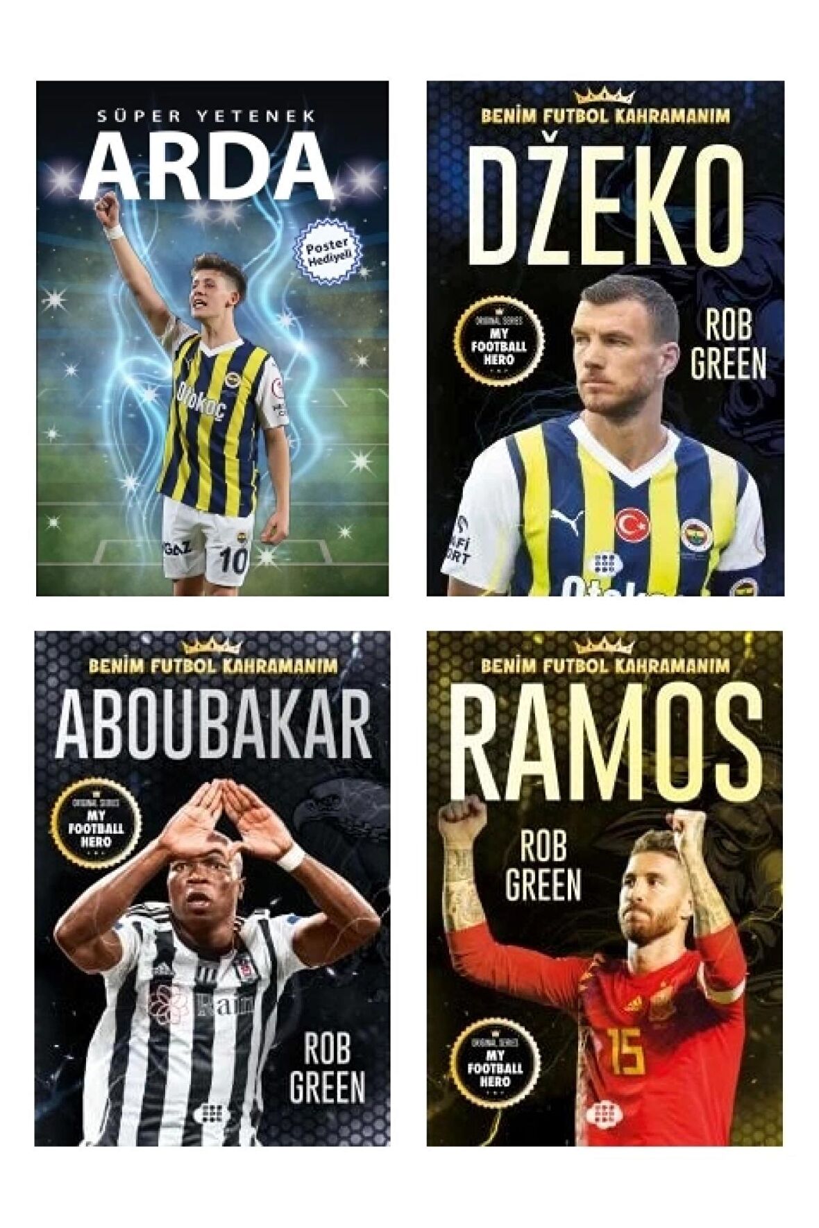 Benim Futbol Kahramanım Arda - Dzeko - Aboubakar - Ramos