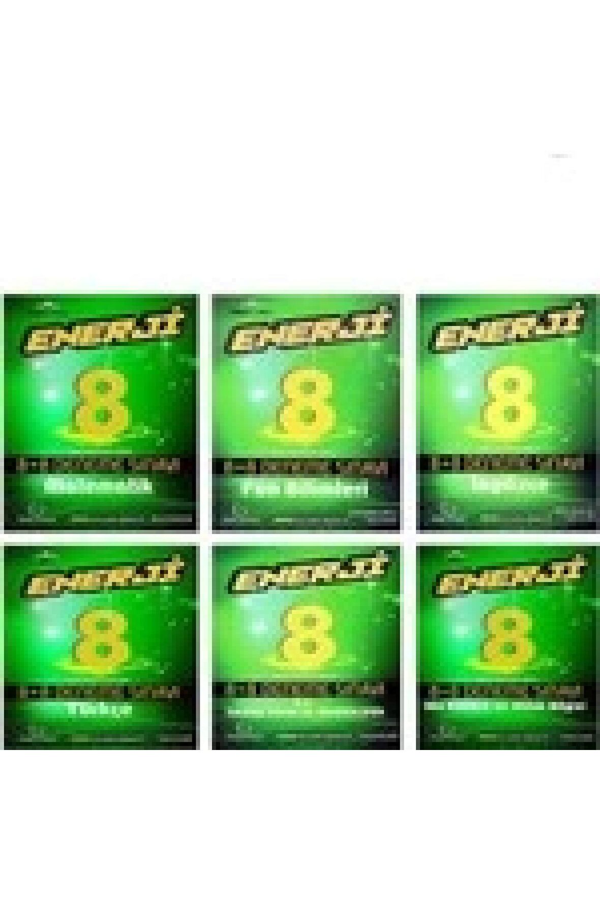 LGS 8. Sınıf Enerji Serisi 8 + 8 Deneme Seti 6 Kitap