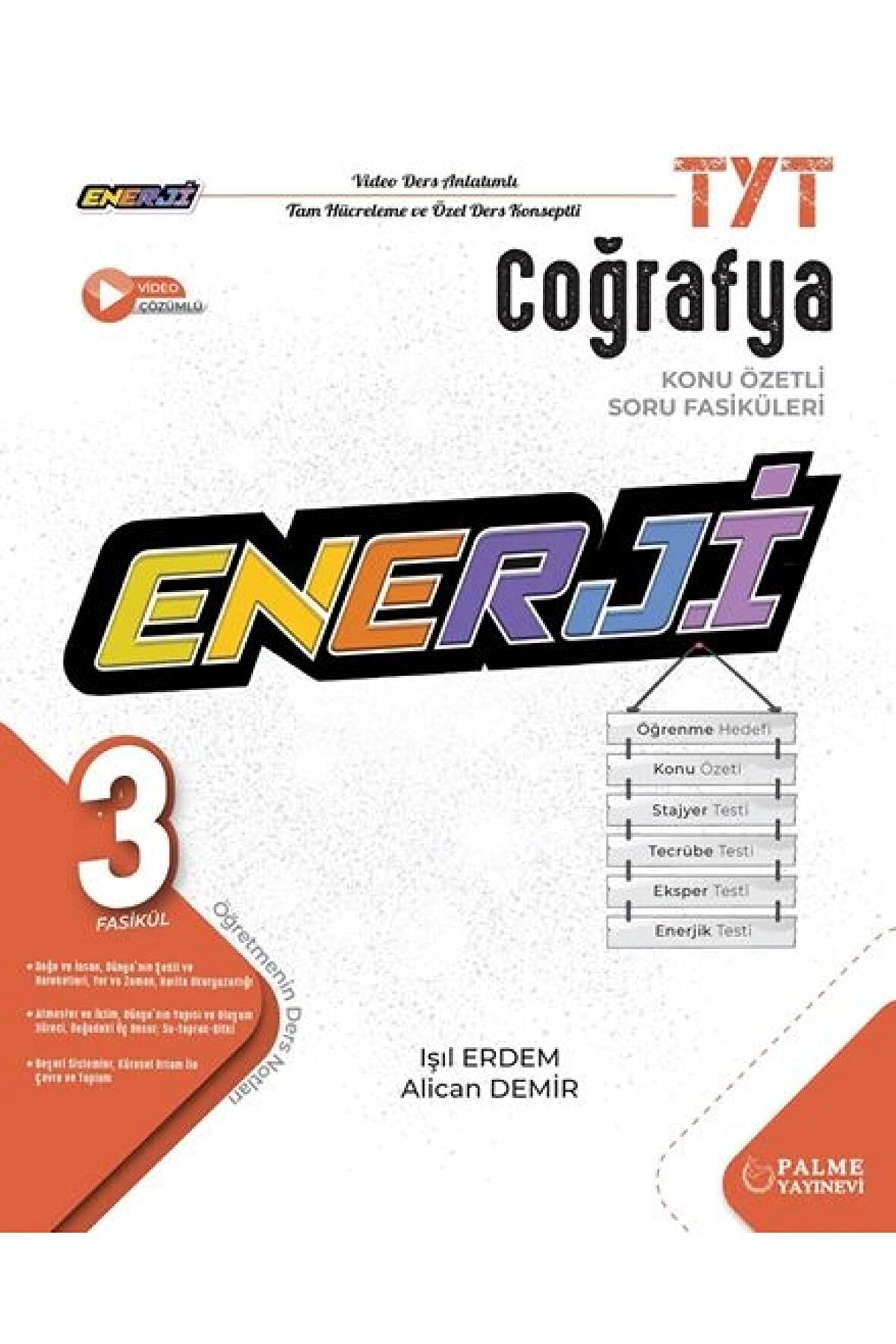 Enerji Tyt Coğrafya Konu Özetli Soru Fasikülleri