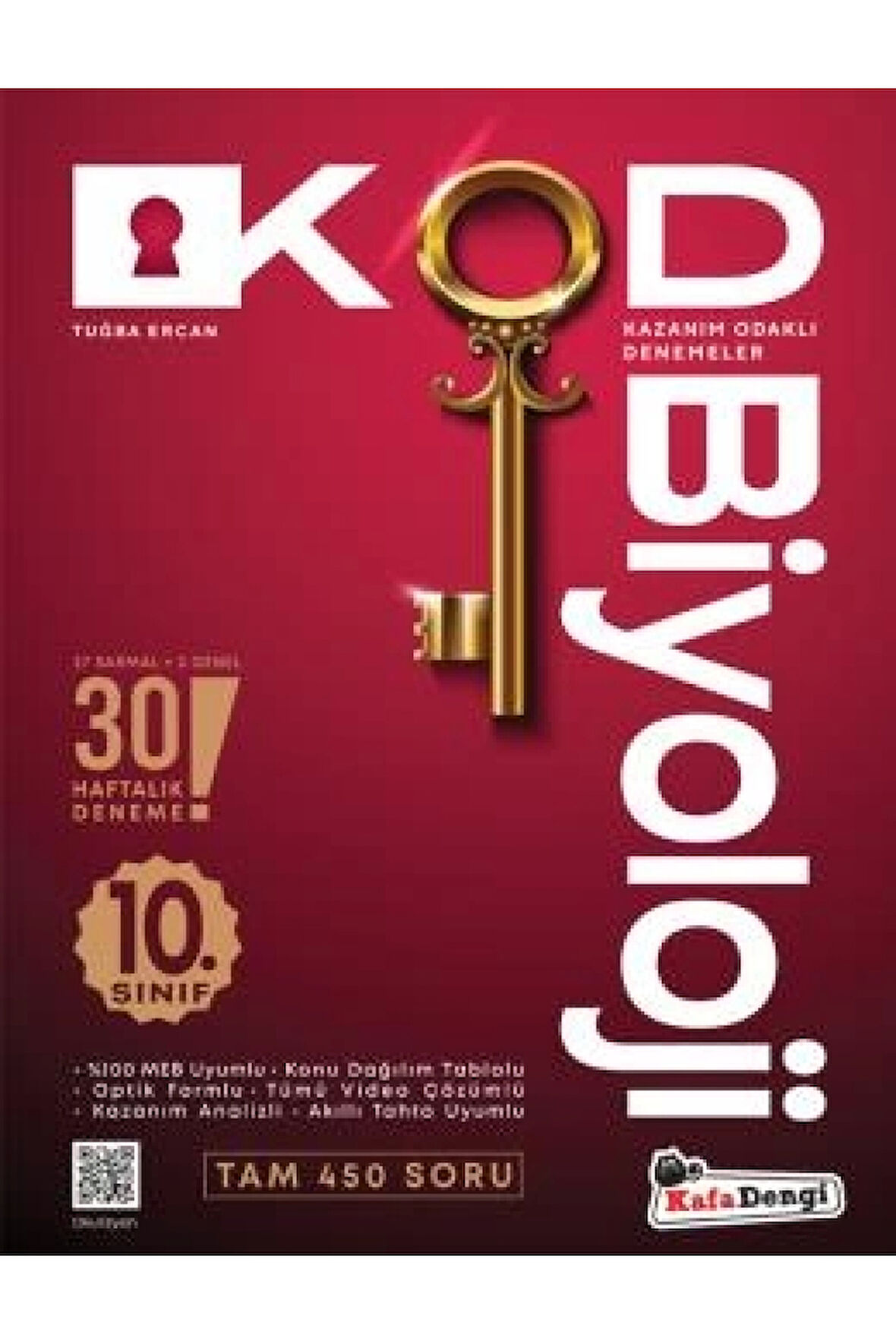 10. Sınıf KOD Biyoloji Haftalık Sarmal Deneme