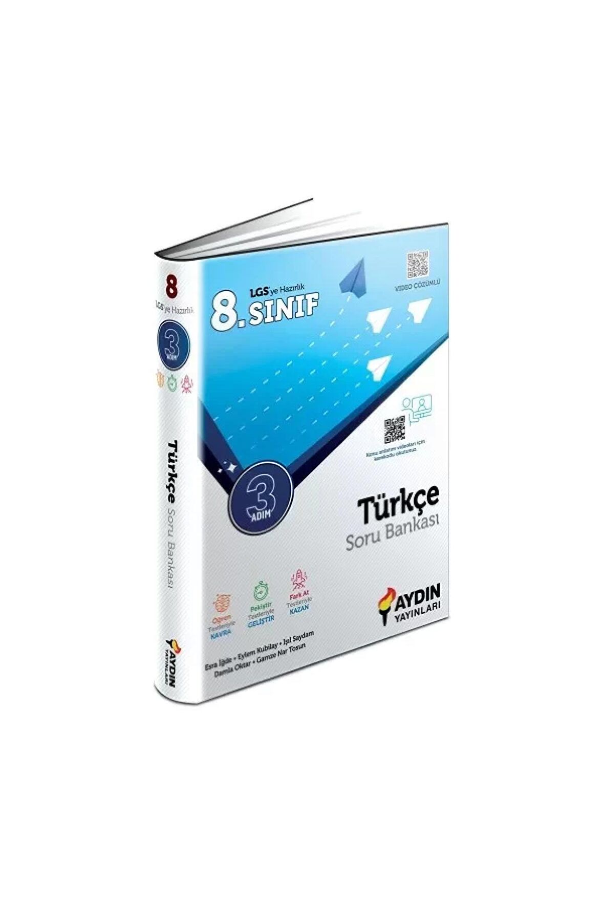 LGS 8.Sınıf Türkçe Üç Adım Soru Bankası