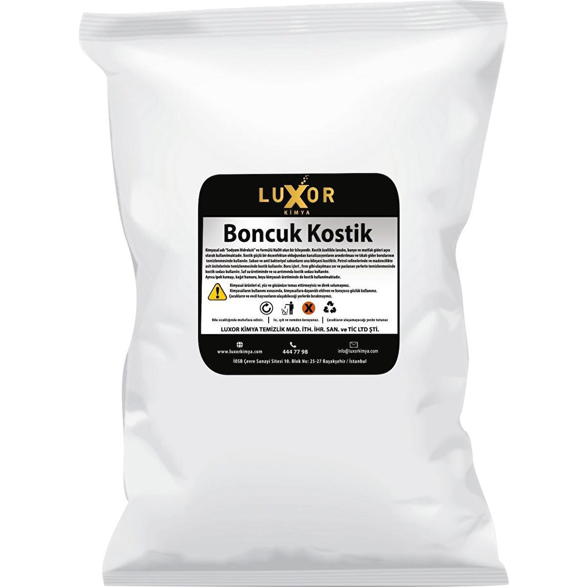 Luxor Kimya Boncuk Kostik 20 kg