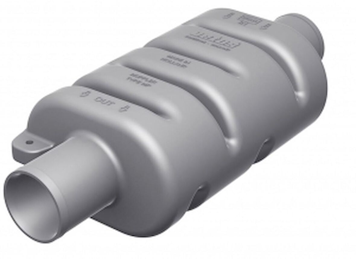Muffler MP90. 90 mm 3 1/2"