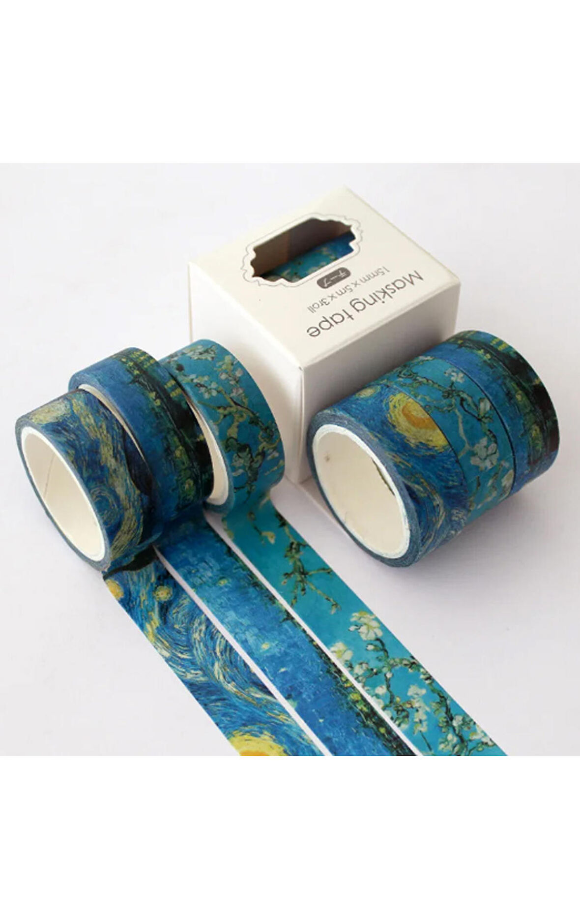 Vangogh Washi Bant 3'lü 1.5cm*5mt