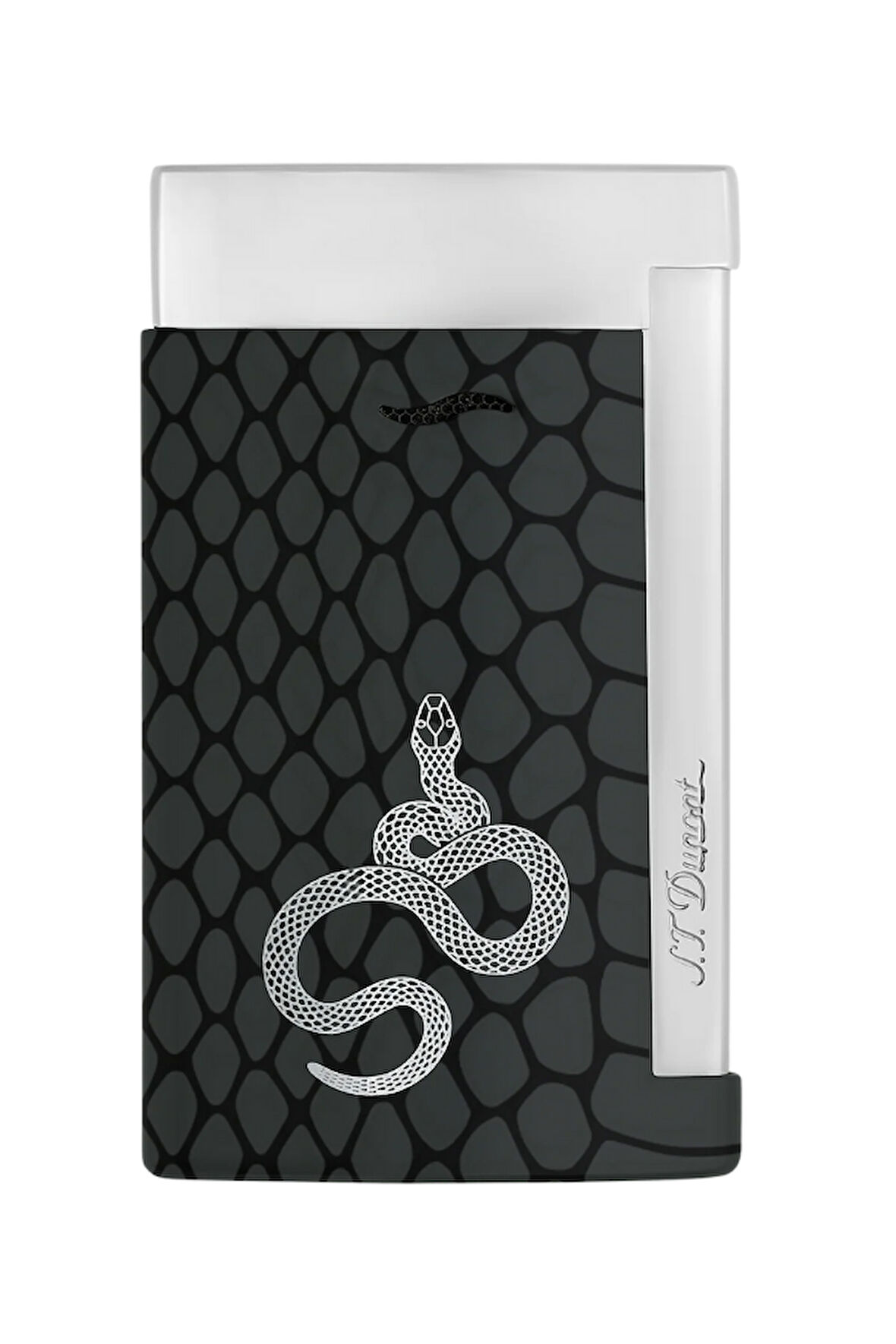 Lacquered Slim 7 Siyah Puro Çakmağı 27076