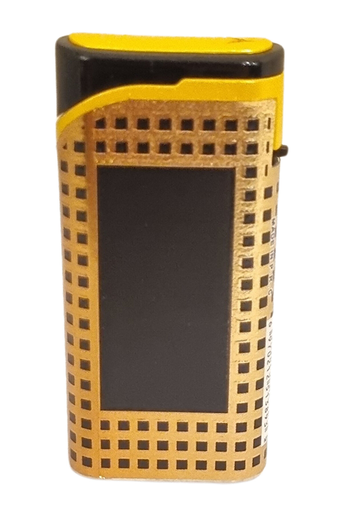 Gold - Siyah Tek Torch Pürmüz Plastik Puro Çakmağı